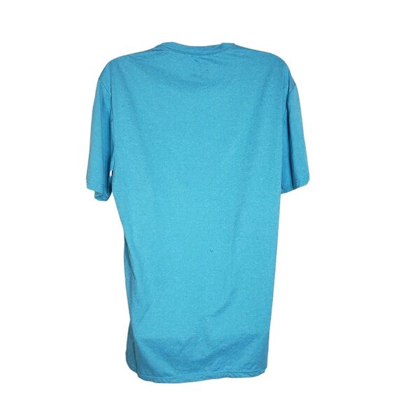 32 Degrees Cool Women's T Shirt Tee Medium Teal Short Sleeve Crew Neck Stretch - Picture 2 of 8
